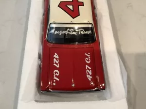 CURTIS TURNER 1965 URL HARVEST FORD GALAXIE 500 DIECAST W/COA & PHOTO - Picture 1 of 22