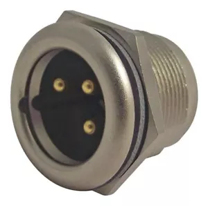 NEUTRIK - XLR Male Socket, 3 Pole, Panel - Picture 1 of 1