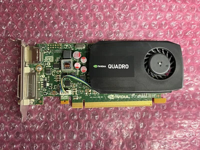Dell Nvidia Quadro K600 1GB DDR3 DVI(I) Display Port PCI-E Video Card LowP F86YK - Image 1 of 2