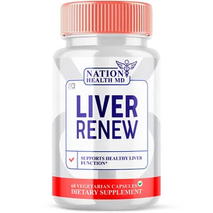 Liver Renew Daily Support for Liver Health and Wellness 60 Capsules - Picture 1 of 8