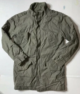 Preowned- L.O.G.G. By H&M Military Cowlneck Coat Girls (Size 13Y-14Y) - Picture 1 of 8