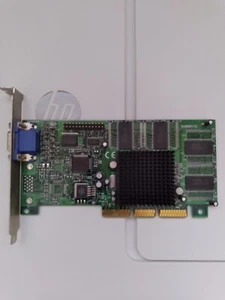 Vintage Retro Gaming Jaton NVIDIA Riva TNT2 M64 32MB AGP 2x\4x Graphics Card - Picture 1 of 4