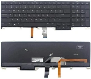 Nuevo teclado retroiluminado de EE. UU. para Dell Alienware P31E P31E001 P31E002 - Imagen 1 de 1