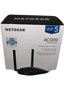 NETGEAR AC1200 WIFI 5 Router/Streaming and Gaming/Good Coverage/Dual Band/NIB - Picture 1 of 8