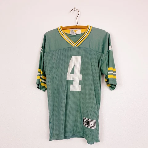Vintage Starter Green Bay 1995 #4 Favre Mesh Jersey Shirt Youth Large 14-16 Cover