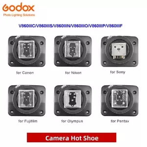 Godox V860III Flash Metal Hot Shoe Replacment mounting foot for Sony Canon Nikon - Picture 1 of 20