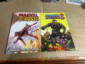 Marvel Zombies 2006 7th Print & Marvel Zombies 3 2009 2nd Printing - Picture 1 of 13