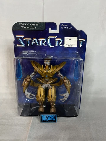 Starcraft Protoss Zealot Blizzard  1998 Action Figure New Collection 1 Cover