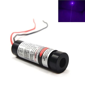 Violett/Blau 405nm 20mW Verstellbarer Fokuspunkt Laserdiodenmodul 3-5V 13x42mm - Picture 1 of 4