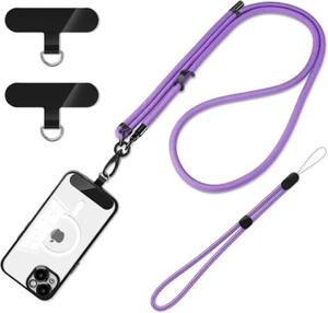 Cell Phone Lanyard Holder Anti Theft Crossbody Phone Wrist & Neck Strap - Picture 1 of 6