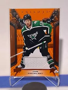 2023-24 UD Trilogy Joe Pavelski Orange Parallel #60 Relic Jersey - Picture 1 of 2