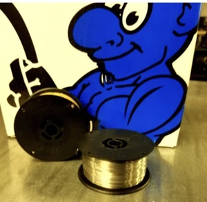 E71T-11 .035 Flux Core 2 lb 2 Pack Welding MIG Wire Spools Blue Demon - Picture 1 of 6