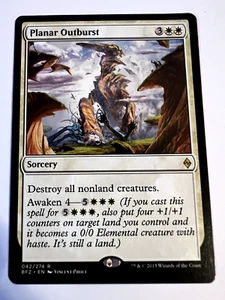 MTG MagicThe Gathering Battle for Zendikar Planar Outburst Rare LP - Picture 1 of 2