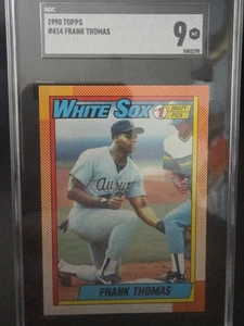 1990 Topps Frank Thomas SGC 9 - Bild 1 von 2