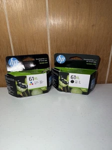 HP 61XL Black & Color Oryginalny wkład atramentowy Combo Zestaw Exp. gru 2025 NOWY - Zdjęcie 1 z 2