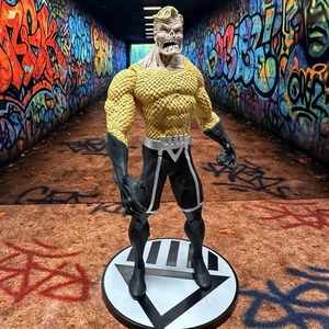 Figura de acción DC Direct Blackest Night Black Lantern Aquaman serie 3 usada - Imagen 1 de 4