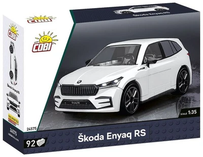 COBI, SKODA Enyaq RS bianco - 92 pezzi, 1/35,  COB24575 - Immagine 1 di 3