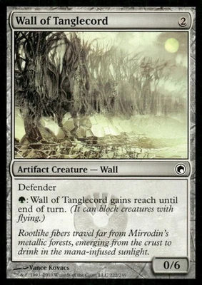 Wall of Tanglecord Scars of Mirrodin MTG Magic the Gathering card - Image 1 of 2