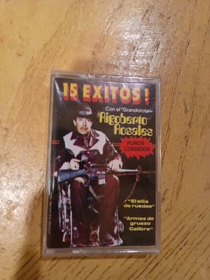 RIGOBERTO ROSALES 15 Exitos BRAND NEW CASSETTE TAPE  - Image 1 of 2