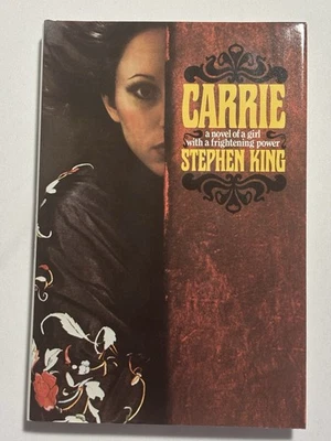 Carrie by Stephen King 1974 Hardcover with Dust Jacket, BCE, Doubleday Press VG - Image 1 of 4