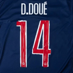 2024/25 PSG Heimtrikot, Doué 14, Player’s Version, Größe XL (SlimFit) - Bild 1 von 5
