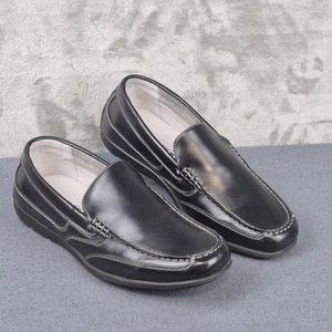 Nunn Bush Schuhe Größe 8,5 Leder Slipper Halbschuhe Autofahren Mokassins schwarz Memory Foam - Bild 1 von 8