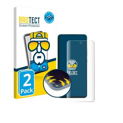 Full-Cover Schutz Folie für OnePlus Ace 5 Racing 3D Curved Edge Display 2x - Bild 1 von 4