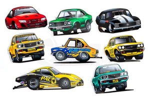 PAC TOON STICKERS - Picture 1 of 11