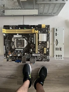 Placa madre de escritorio ASUS H81M-E/M51AD/DP_MB mATX LGA 1150/zócalo H3 DDR3 SDRAM - Imagen 1 de 3