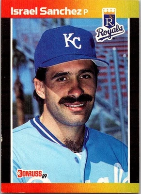 1989 Donruss #474 Israel Sanchez - Image 1 of 2