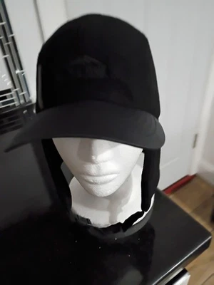 Kids Pacific Trail Winter Hat Black Ear Flaps Under Chin Strap Foto 1 de 4