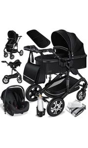 KESSER® Loops 3 in 1 Kinderwagen | Komplett-Set | Babywanne | Auto,- Sportsitz - Bild 1 von 1
