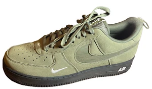Sz 12 Nike™ Air Force 1 Low '07 LV8 'Reflective Swoosh - Cargo Khaki' DZ4514-300 - Picture 1 of 24