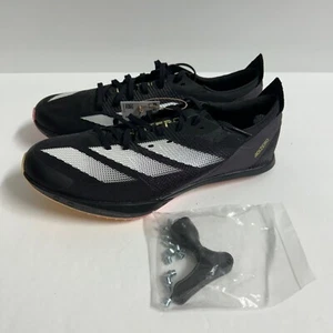 Adidas Adizero Finesse Track & Field Shoes WITH SPIKES IF1151 Size 8 Black - Picture 1 of 9