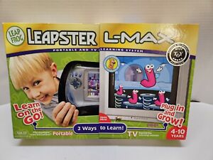 Leapster L-Max Portable TV Learning System with Scooby Doo Box New 2006 #20256
