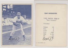 1973 TCMA 1941 Brooklyn Dodgers Luke Hamlin
