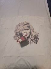 Madonna 2012 MDNA Tour T-Shirt | Double Sided | Medium RARE