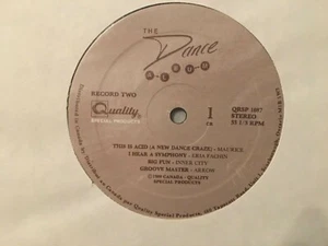 The Dance Album Quality Records black vinyl double LP 2LP set Canada - Picture 1 of 4