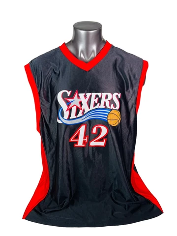 ELTON BRAND PHILADELPHIA SIXERS VINTAGE 2010'S NBA JERSEY ADULT 2XL Cover