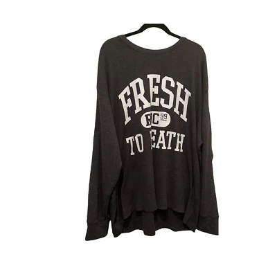 Camisa Rocawear Clásica Fresh to Death Térmica Gráfica Manga Larga Gris Para Hombres 4XB Foto 1 de 4