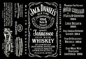 JACK DANIEL'S Photo Magnet @ 3"x5" - Picture 1 of 3