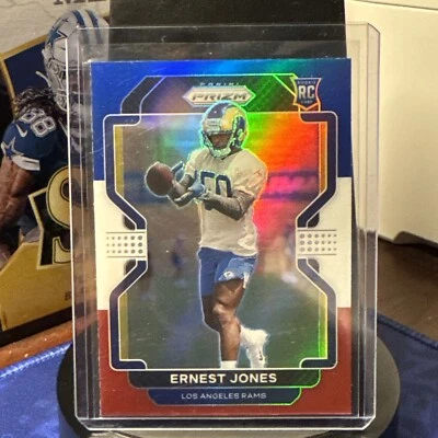 2020 Panini Prism -  Red White and Blue Ernest Jones (RC) Los Angeles, Rams - Image 1 of 2