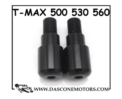 BILANCERI CONTRAPPESI MANUBRIO TMAX 500 530 560 t max t-max NERO - Immagine 1 di 2