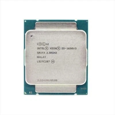 Intel Xeon E5-2650 V3 E5-2650V 3 2.3GHz 10 Core 25MB 9.6G/s 105W Processor - Image 1 of 2