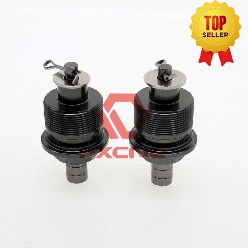 Ajustadores de precarga CNC motocicleta perno de horquilla para horquillas convencionales Showa 31 mm x2 Foto 1 de 4