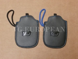 Lexus Genuine IS350 Smart Key Gloves BLUE Stitching 2014-2015 SET OF 2 NEW - Picture 1 of 3