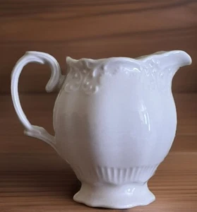 2006 Peppertree Tabletops Porcelain Creamer Pitcher Ivory Used - Picture 1 of 13
