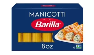 Barilla Manicotti Shells - 8 oz - Picture 1 of 9