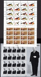 Scott #3221-3225a-3226 Tropical Birds Benet Hitchcock Sheet of 20 Stamps - MNH - Picture 1 of 1