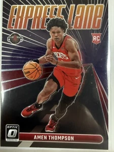 Lote de novato Amen Thompson Houston Rockets 2023-24 - Imagen 1 de 8